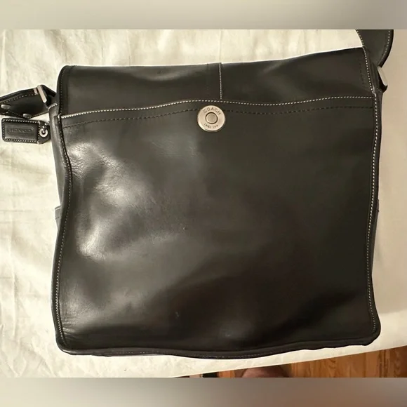 Leather Messenger Bag
